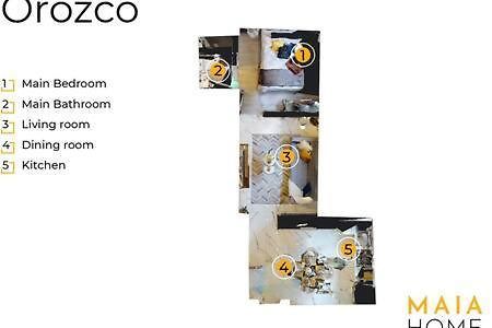 Orozco Maiahome-Polanco 1Br Close To Antara Ciudad de México Exteriér fotografie